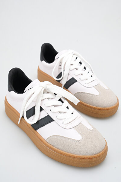 Solo Bag Thick Sole, Laced, Leather Striped Suede Orthopedic Daily Unisex Com...