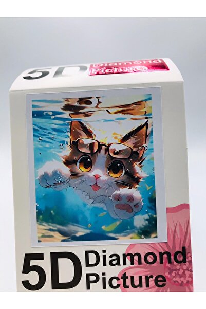 DUCK HOBY 50X40 Beaded Stone Mosaic Diamond Tapestry Board Table Painting Pic...