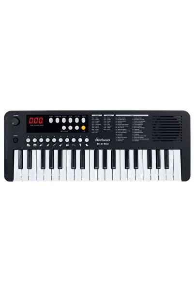 Startone BK-37 Mini Black Electronic Keyboard with 37 Keys and MIDI Output
