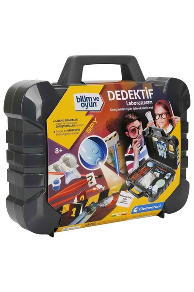 CLEMENTONI -64092 Bilim Oyun Dedektif Laboratuvarı