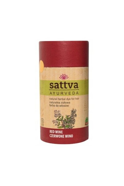 sattva Plant-Based Hair Dye, Sattva, Red, 150 g