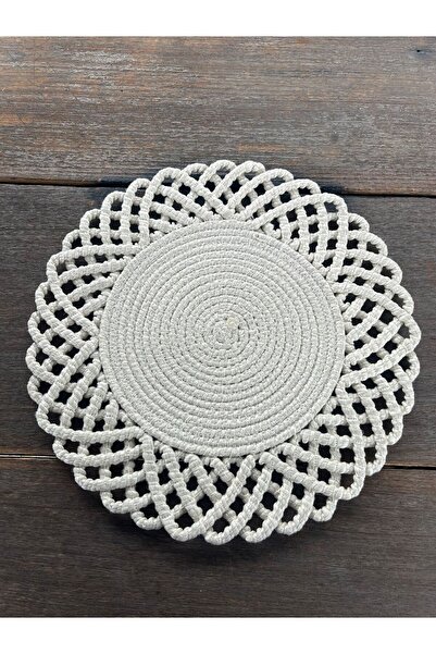 home inn Vento Series - Spiral Weave Jute Supla - Modern Rustic Table Decoration