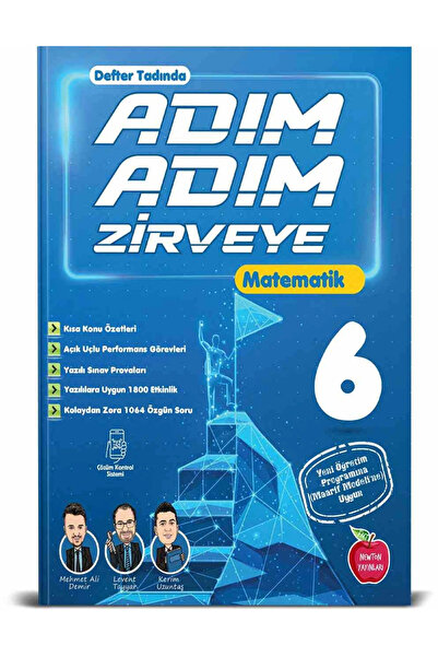 Newton Yayınları Newton 6. Sınıf Matematik Adım Adım Etkinlikli Konu Anlatıml...
