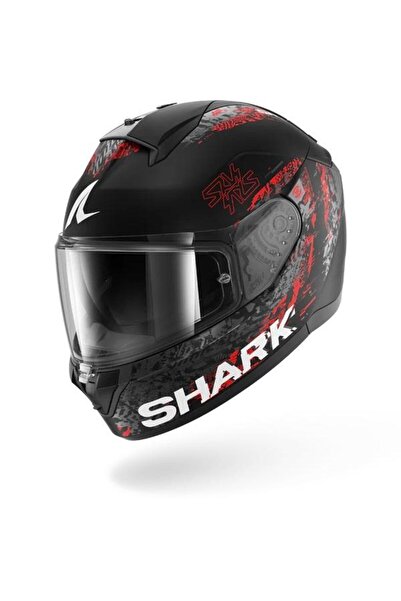 Shark RIDILL 2 SPEED VIB MAT SİYAH ANTASİT KIRMIZI KAPALI KASK