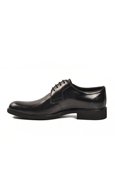 AYK'S Pantofi clasici pentru bărbați din piele naturală neagră 02133 M