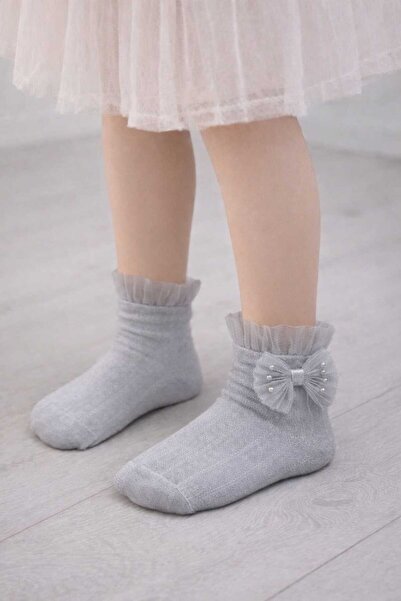 gigigiyim جوارب بناتية مزينة باللؤلؤ