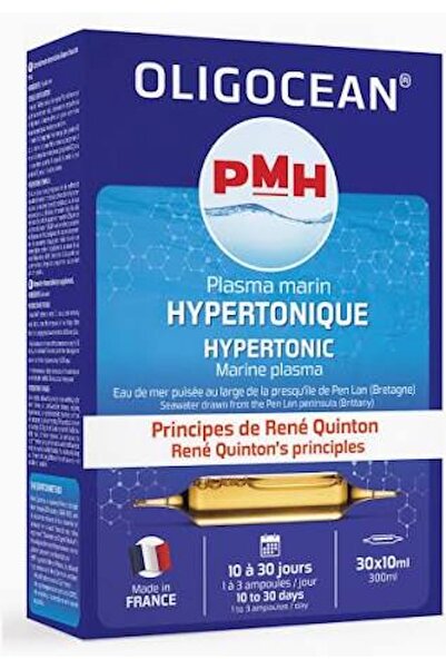PMI Oligocene Hypertonic Marine Plasma, Quinton Method, 30 ampoules x 10ml