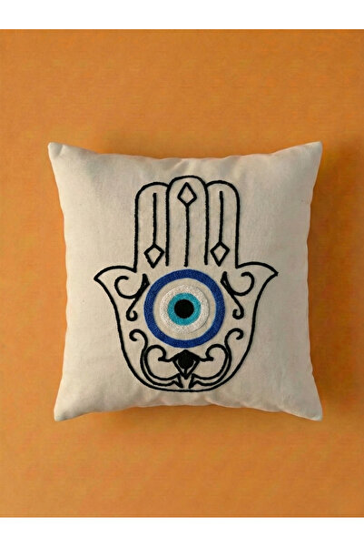 Maharat Κάλυμμα μαξιλαριού με σχέδιο μάτι της μάφιας σε στυλ Μποέμ