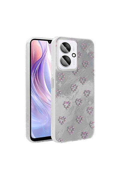 Ceponya غطاء سيليكون لامع لهاتف Redmi 13C مع حماية للكاميرا