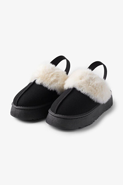 Ecrou Banded Slippers Black