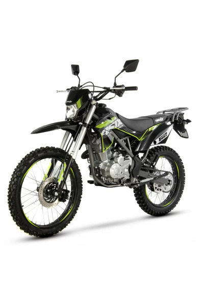 Asix Motocicleta Cross Defender XB82, 250cc, roti 21/18", culoare negru/lime