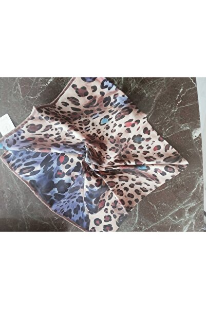 Mimoza Leopar desenli soft eşarp
