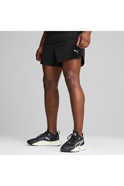 Puma شورت رجالي منسوج بطول 5 بوصات - أسود