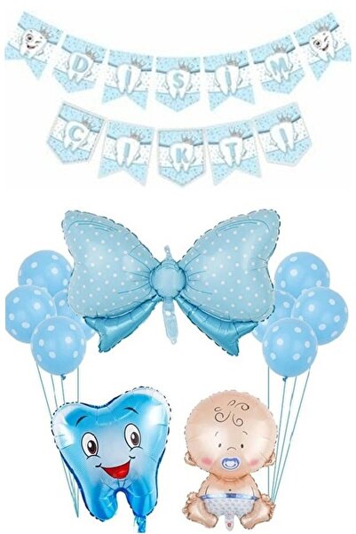 ÇITIPITISTORE İLK DİŞİM ÇIKTI DİŞ BUĞDAYI BALON SET