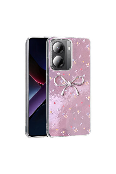 Ceponya Poco X7 Pro Case Shiny Happy Silicone Cover with Camera Protrusion an...