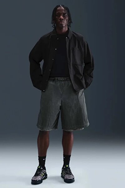 Nike Sportswear Tech Men's Woven Shorts Gray Günlük Dokuma Spor Şort Gri