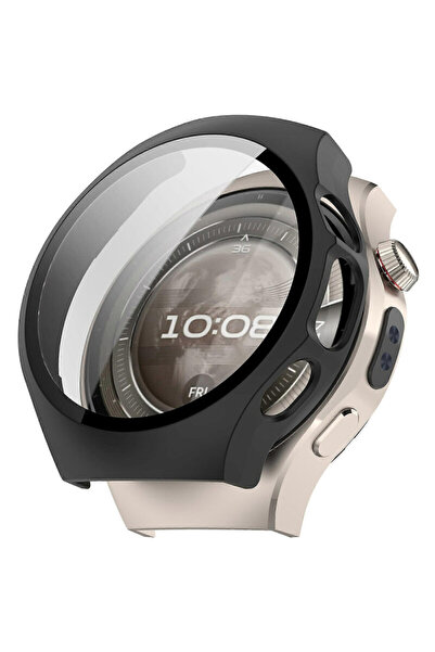 Techsuit [360° Pack] Case + film for Huawei Watch 5 46mm Defense, black