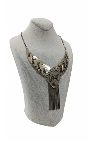 SADIKVANSAVAT Van Savatlı ve Urartu Kral Eğlence Tasvirli Püsküllü Gümüş Gerd...