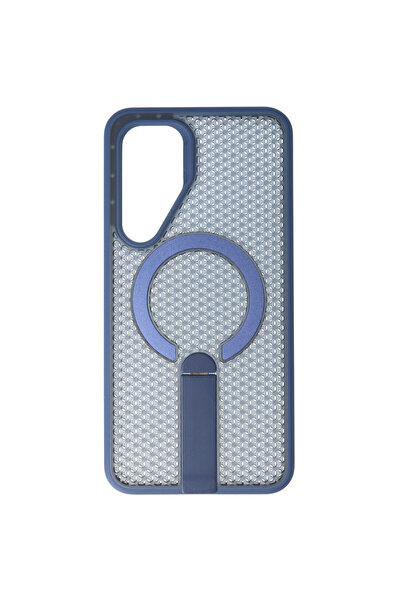 SEP TPU+PC 3D Grid Case Samsung Galaxy S25 FE Blue