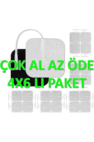 BRF KYonlineSell MediPlus Tens Elektrodu 5x5cm 6'lı Paket (1 Pakette 4 Adet T...