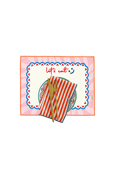 RİTMOHOME Sloganlı, Kareli, Damalı, Çizgili, Renkli, Kenar Biyeli Amerikan Se...