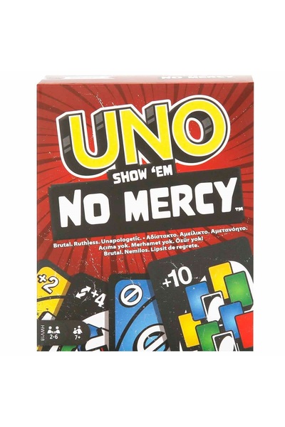 mattel UNO No Mercy Kartlar HWV18