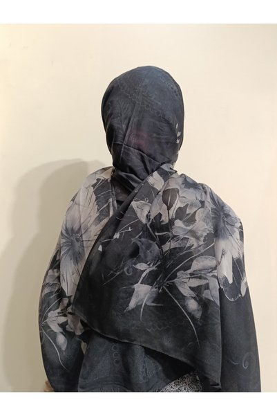 Esima Butik Anemone Pattern Cotton Shawl