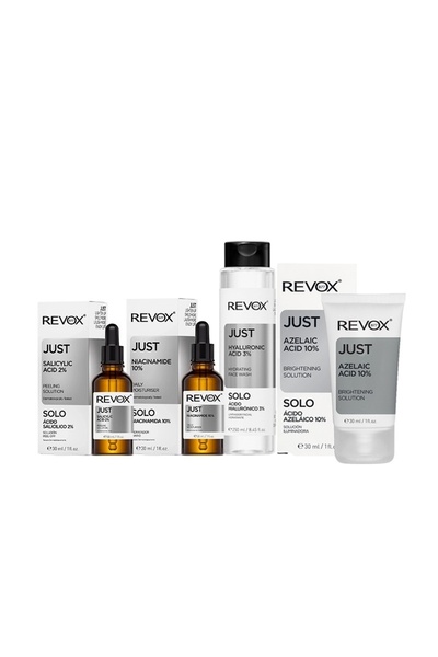Revox Σετ για λιπαρό δέρμα: Σαλικυλικό 2% 30ml, Νιασιναμίδη 10% 30ml, Αφρόλου...
