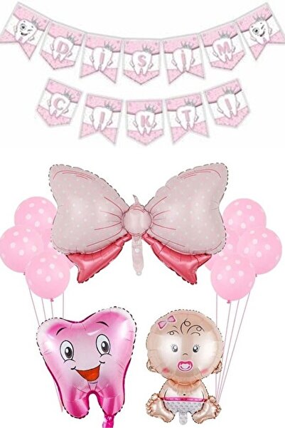 ÇITIPITISTORE İLK DİŞİM ÇIKTI DİŞ BUĞDAYI BALON SET