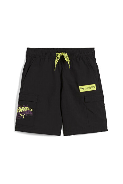 Puma شورتات هوت ويلز للأولاد - أسود