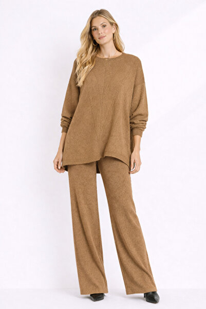 günay boutıque Black Oversize Knitwear Set