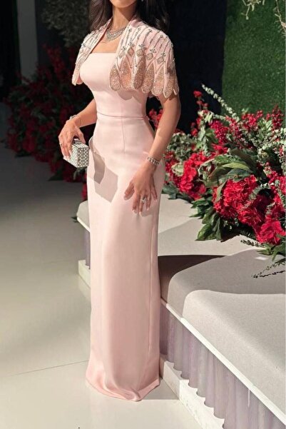 Genenic فستان لحمي بجاكت أنيق