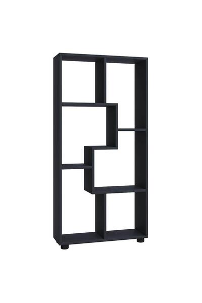 Sani Shelf, Pisa B, 66 x 20 x 116.5 cm, Black
