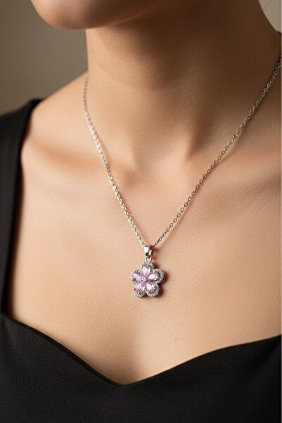 REBRAND Steel Mini Necklace Silver