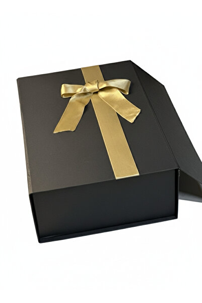 MAY BOX Premium mıknatıslı Katlanabilir Mukavva Çeyiz Hediye Saklama Damat Ku...