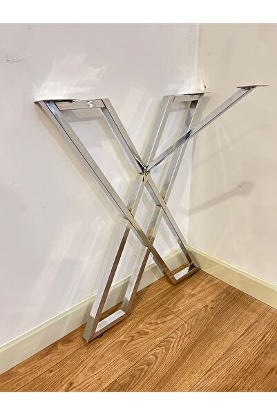 KDRHOME metal masa ayağı (gümüş)