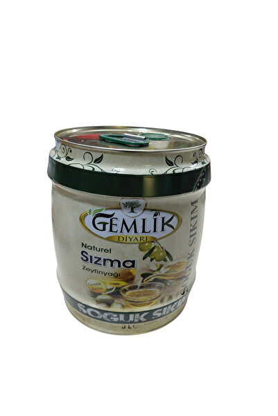 Kınalıkuzu Marama Gemlik Soğuk sikim Sızma Zeytin yagi. 5 litre