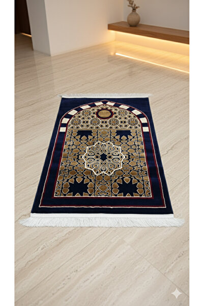 OBRNHOMEN Premium Carpet Woven Prayer Mat - Extra Soft Comfortable Prayer Mat