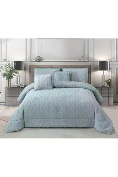 ALMIAAD Luxurious double winter bedspread with a soft touch and velvet materi...