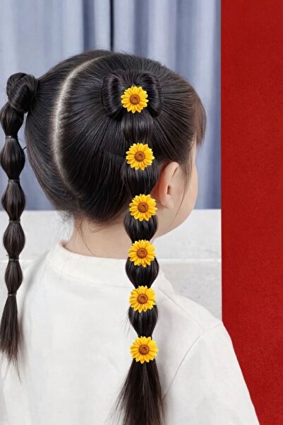 EMKSHOP 8-Piece Hair Bead Hair Braid Bead Braid Earring