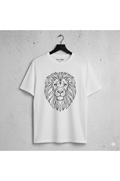 playwear PLAY WEAR Unisex Oversize Μπλουζάκι με στάμπα σχεδίου ΜΑΥΡΟ ΣΤΥΛΟ ΛΙ...