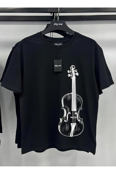 playwear PLAY WEAR Tricou cu design personalizat pentru vioară / muzică / muz...