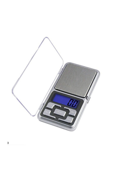 Depox Digitálna vrecková váha DEPOX®, LCD displej, plastová ochrana, 12 cm, m...