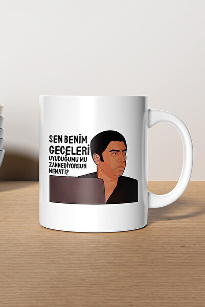 gavebutik Wolf Valley Polat - Memati Printed Gift Mug, Machine Washable