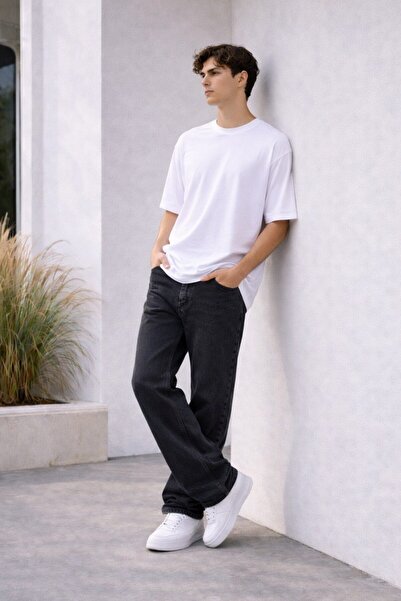 BASEL.CO Men's New Season Lycra Baggy Cut Denim Jeans - Street Icon