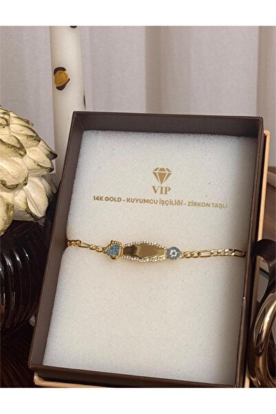 MYESH İSME ÖZEL BEBEK KÜNYE 14 K GOLD KUYUMCU İŞÇİLİĞİ ZİRKON TAŞLI
