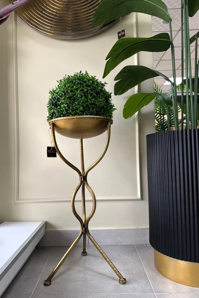 HERA DEKOR Imported Metal Flower Pot 72cm