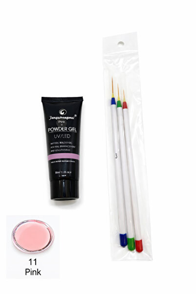 FSM Polygel for nail construction, 30 ml, UV/LED – Pink 11