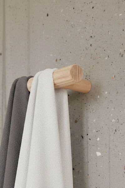 Svava Doğal Ahşap Askı (2'li Set)