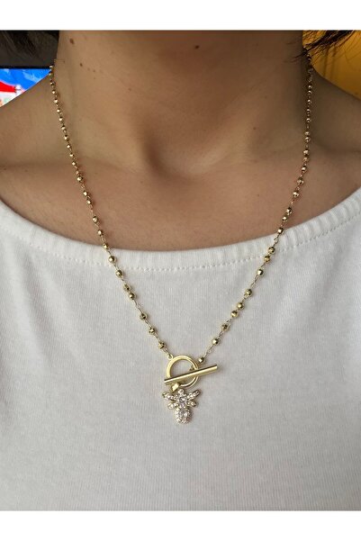 DGK COLLECTİON Light gold renk,dorika zincir ve mükemmel kullanım. Arı detayl...
